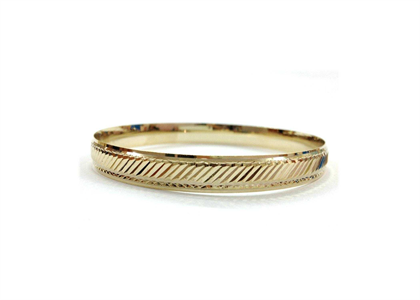 Gold Plated | Diamond Cut Bangles